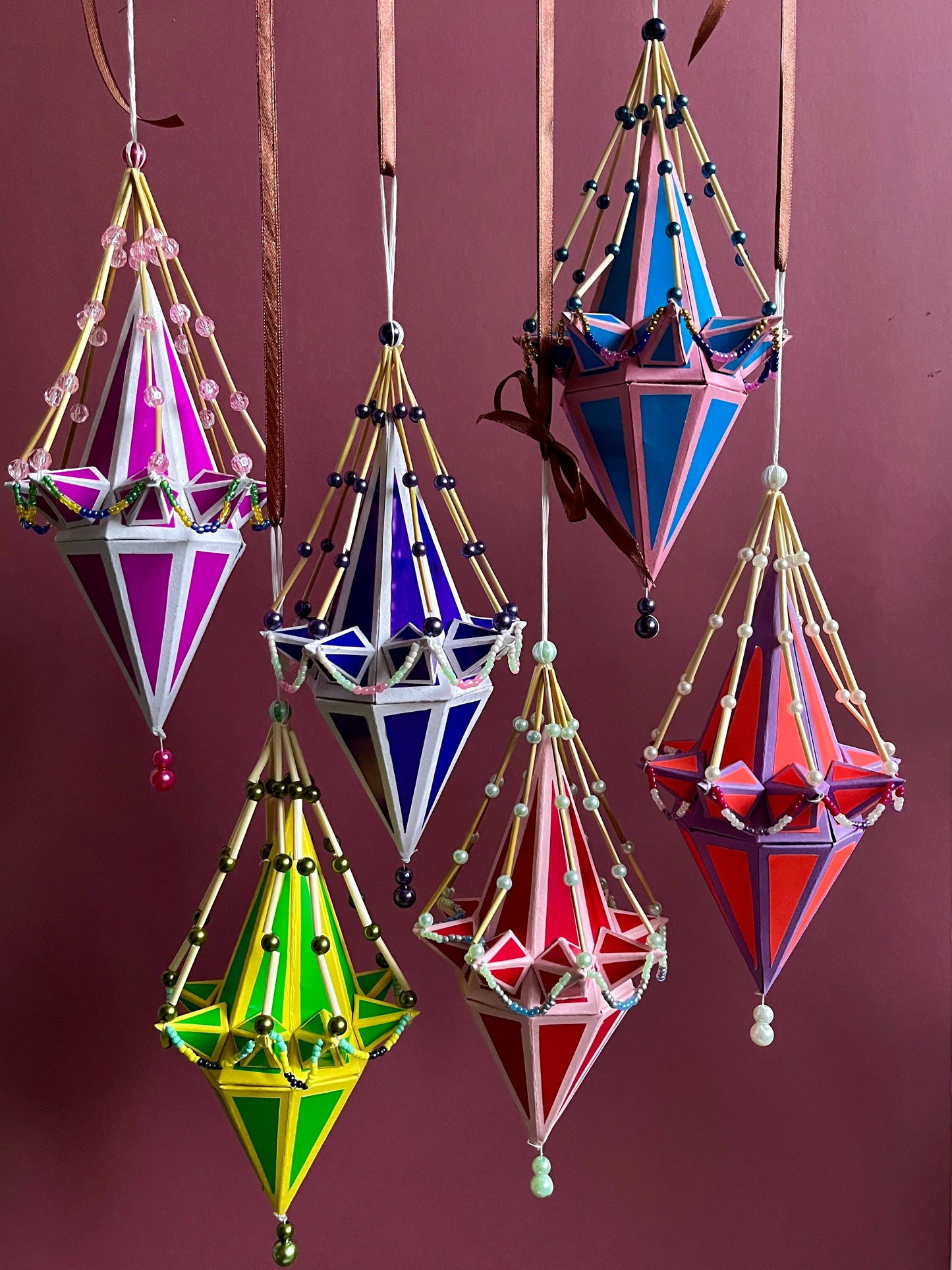 Paper Chandelier by Edward