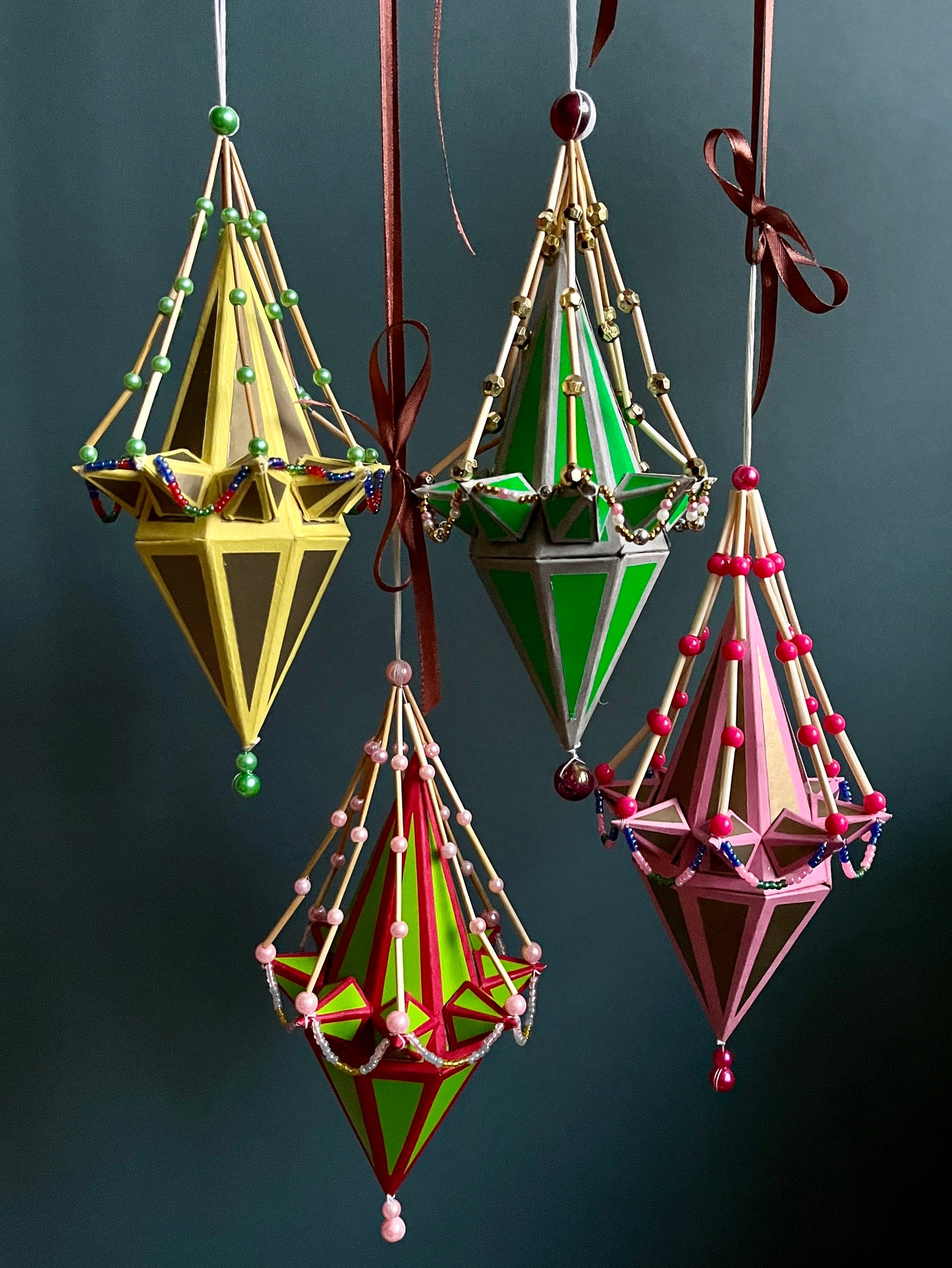 Paper Chandelier by Edward