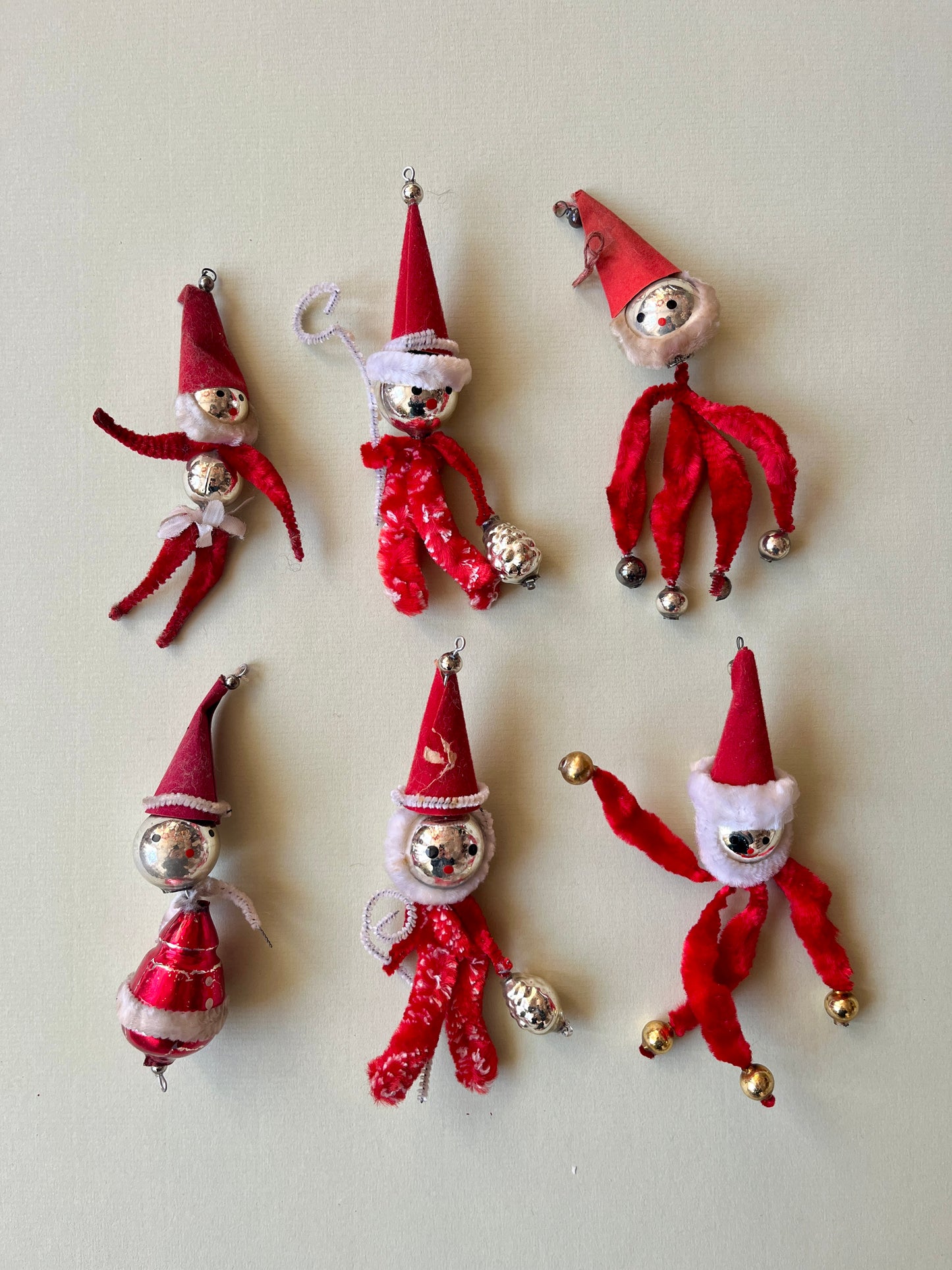 Vintage Santa Ornament