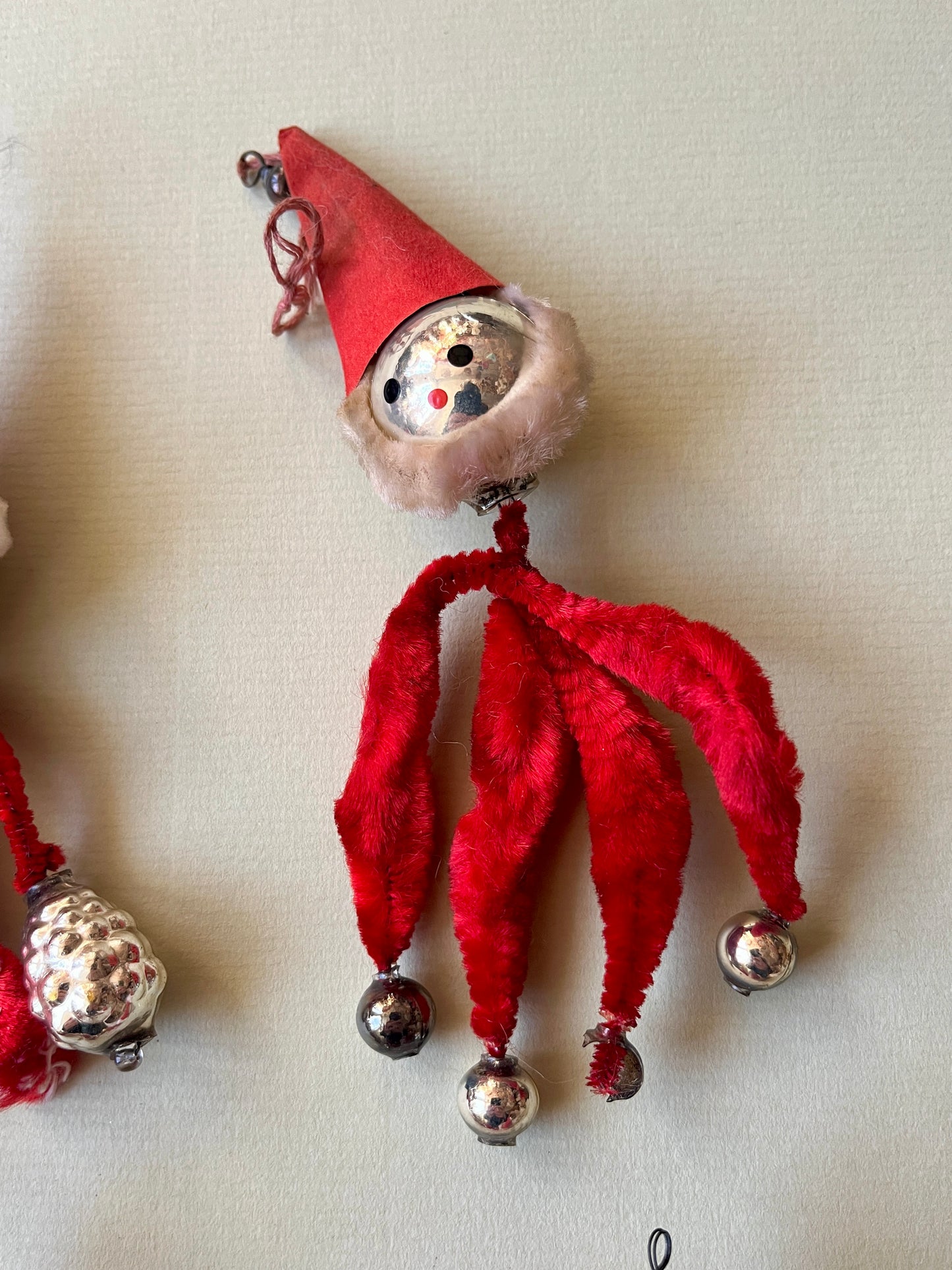 Vintage Santa Ornament