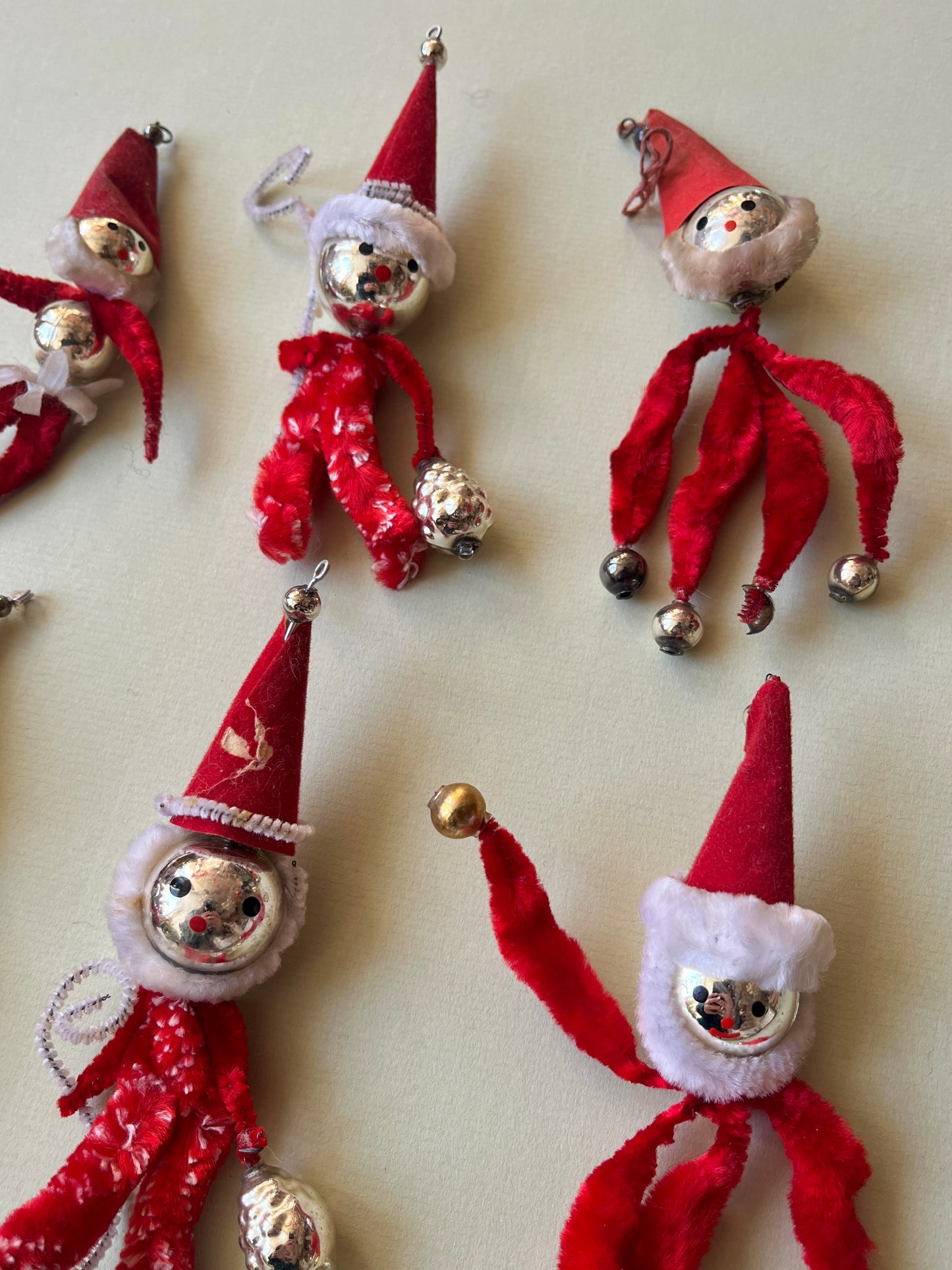 Vintage Santa Ornament