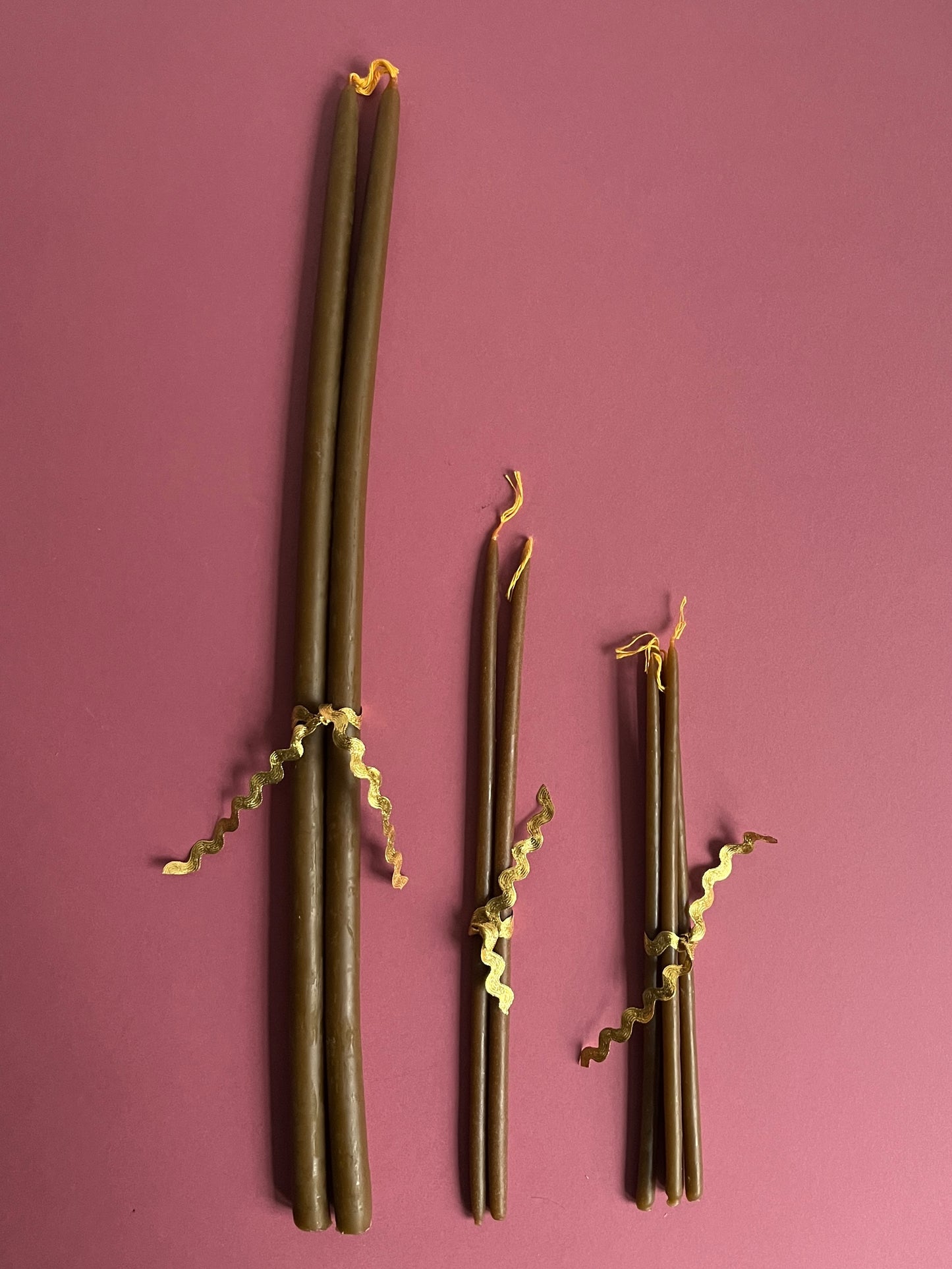 Beeswax Candles from Greece