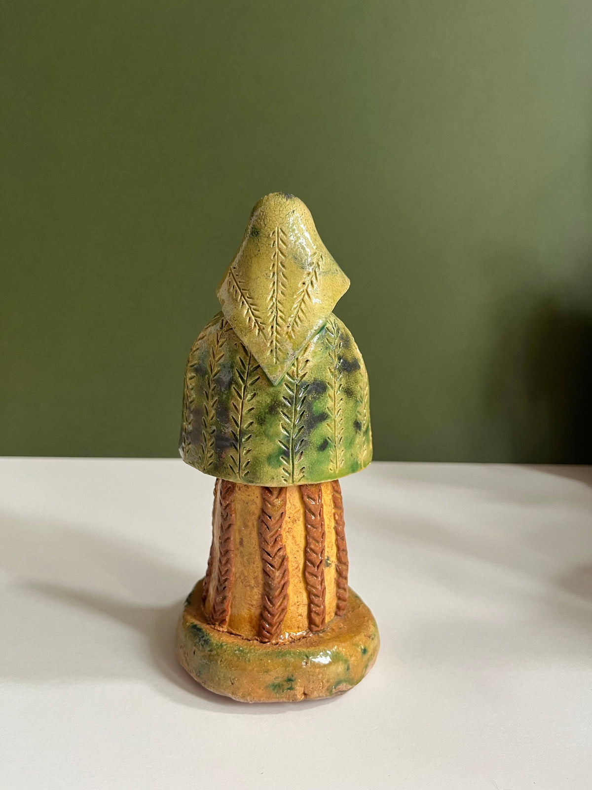 Ceramic Woman with Herbs by Radoslaw
