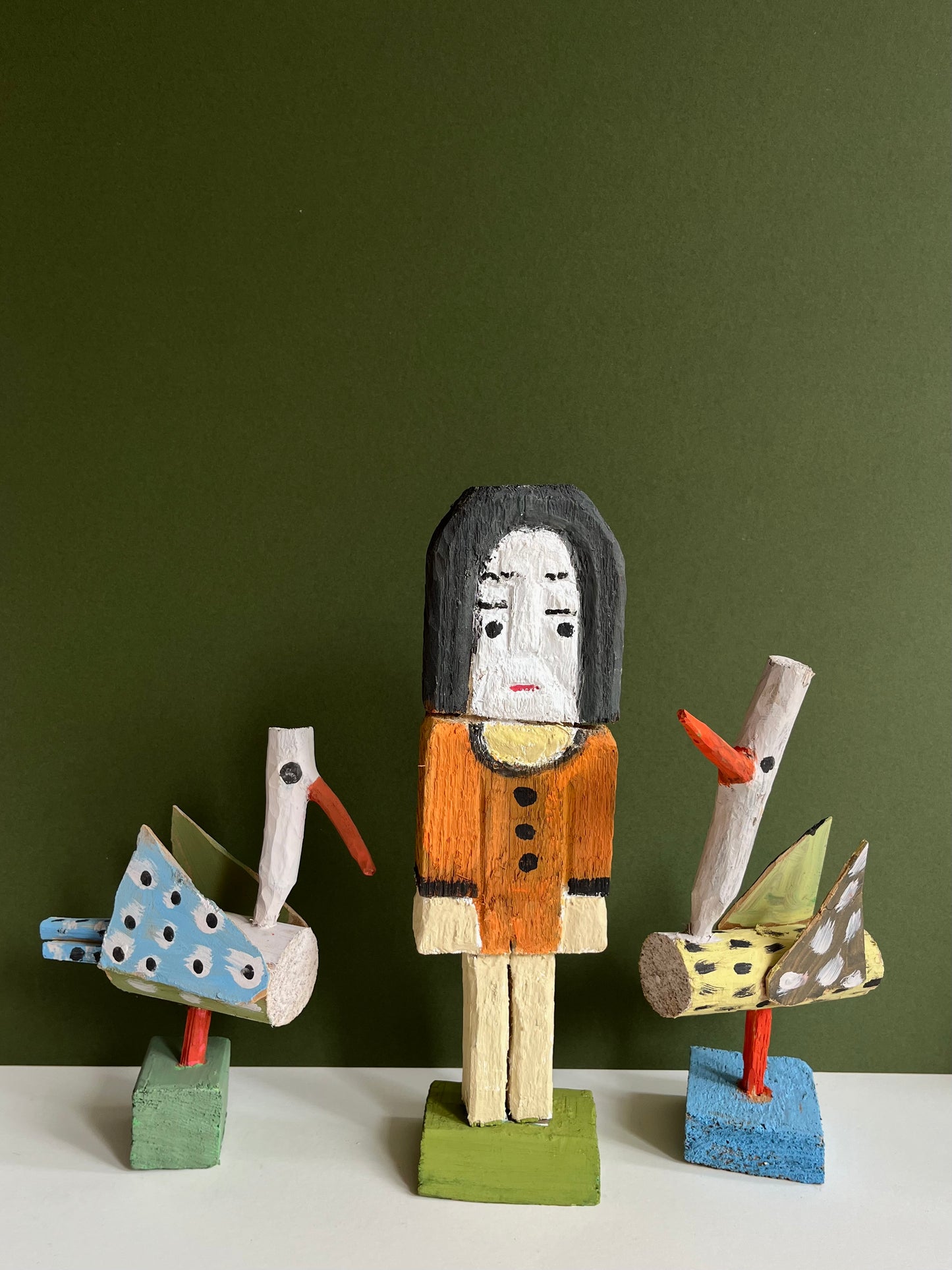 Wooden Figure by Dionizy