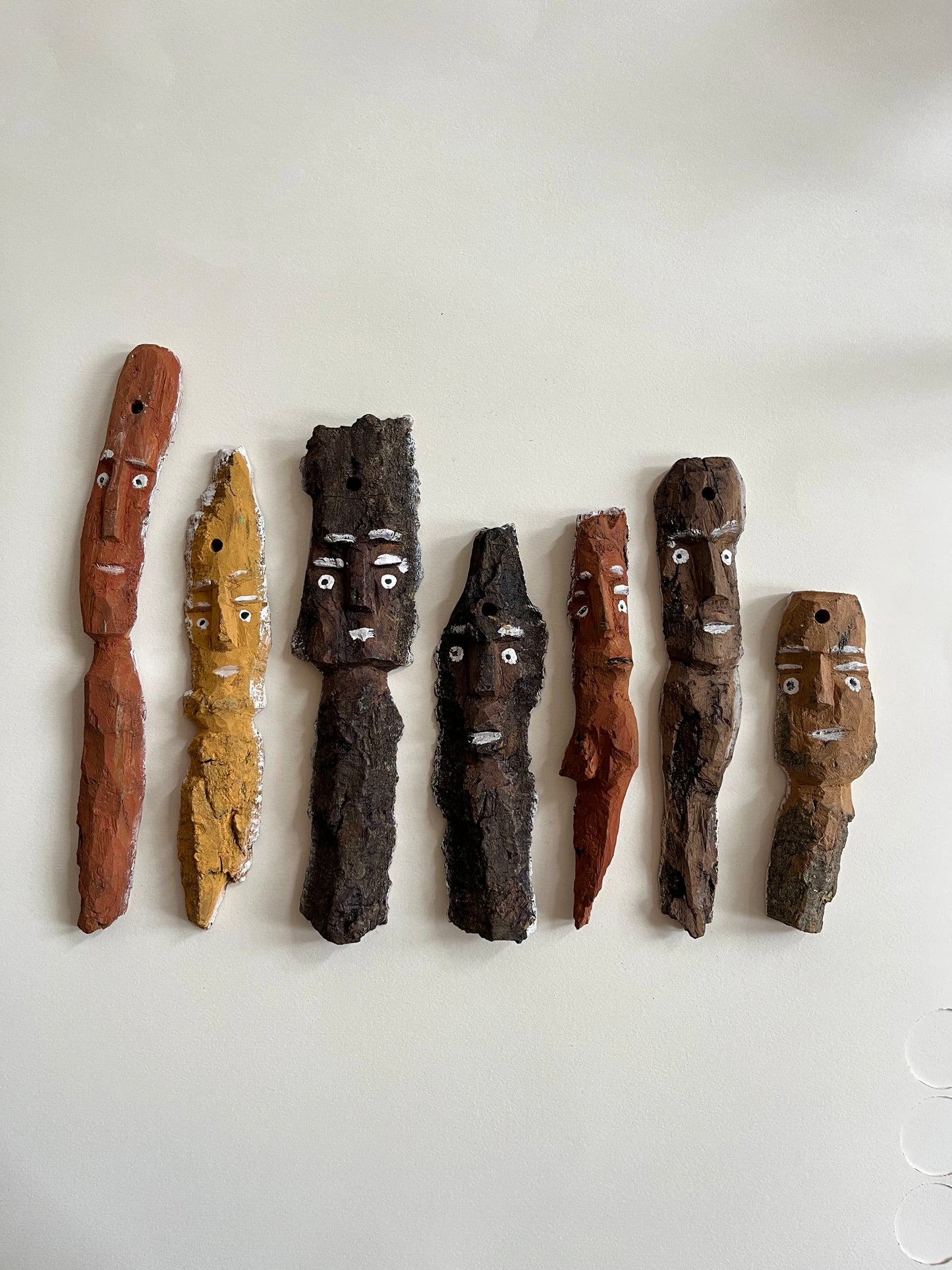 Tree Bark Forest Sprite Sculpture by Dionizy