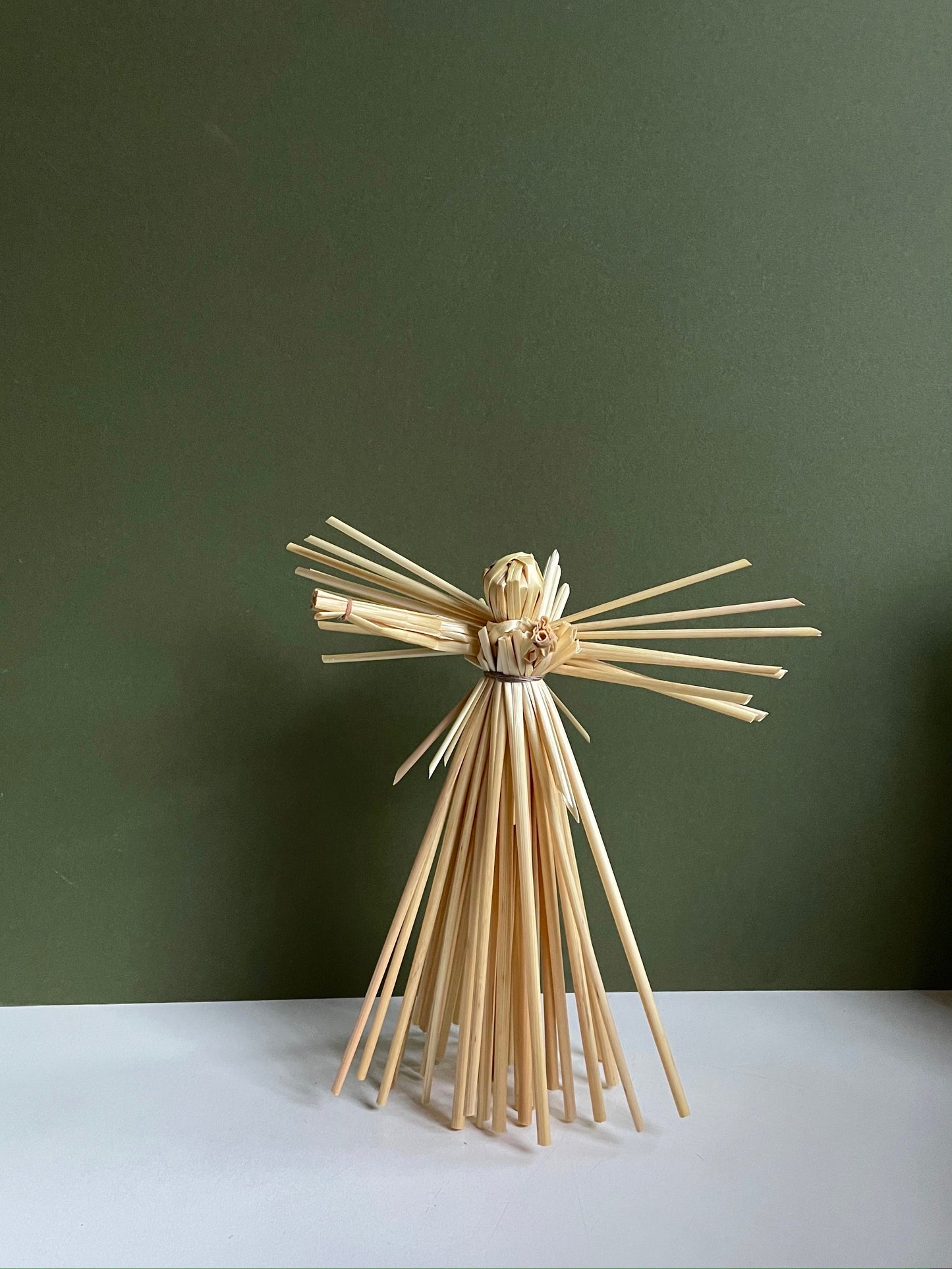 Straw Angel by Jolanta