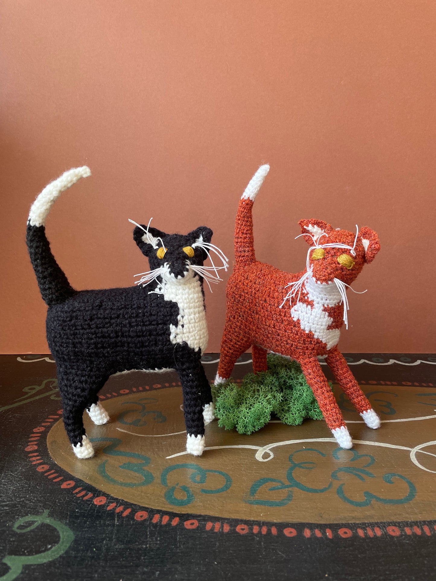 Woolen Cat by Krystyna