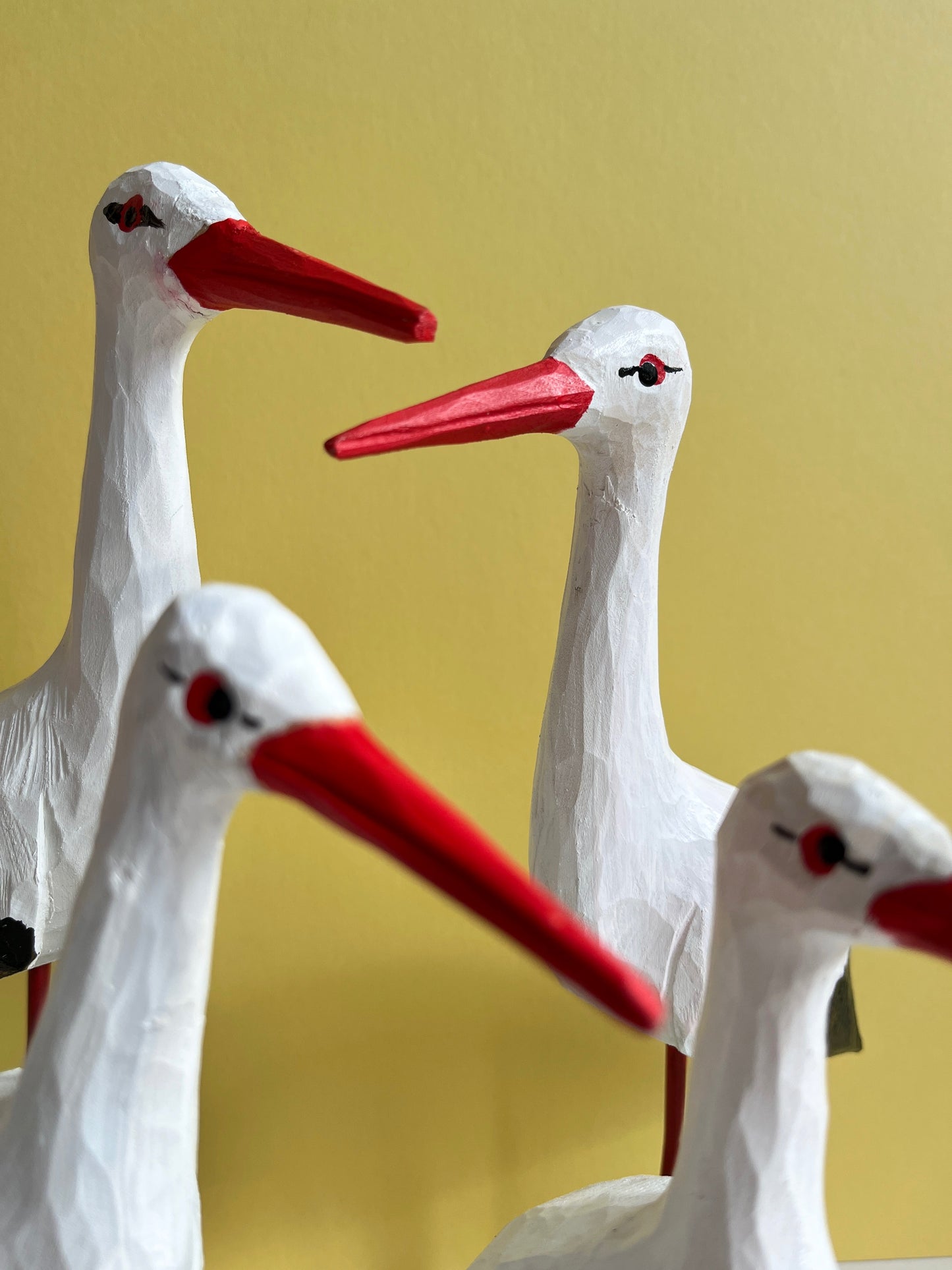 Wooden Stork by Marian