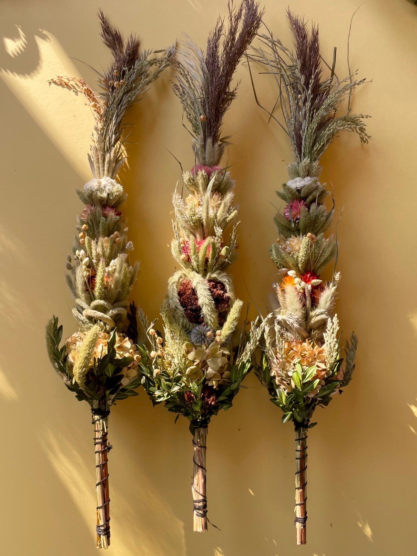 Easter Palm with Dried Hydrangea