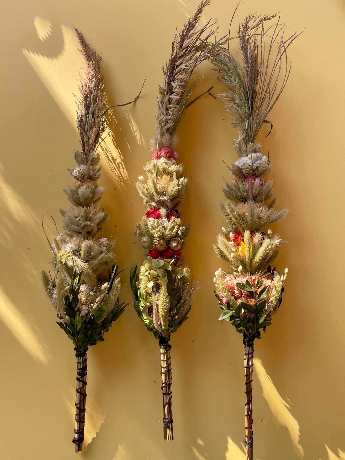 Easter Palm with Dried Hydrangea