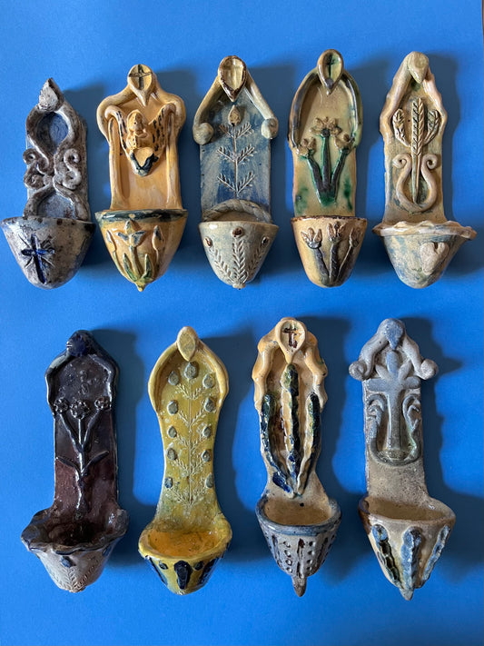 Ceramic Stoup by Radosław