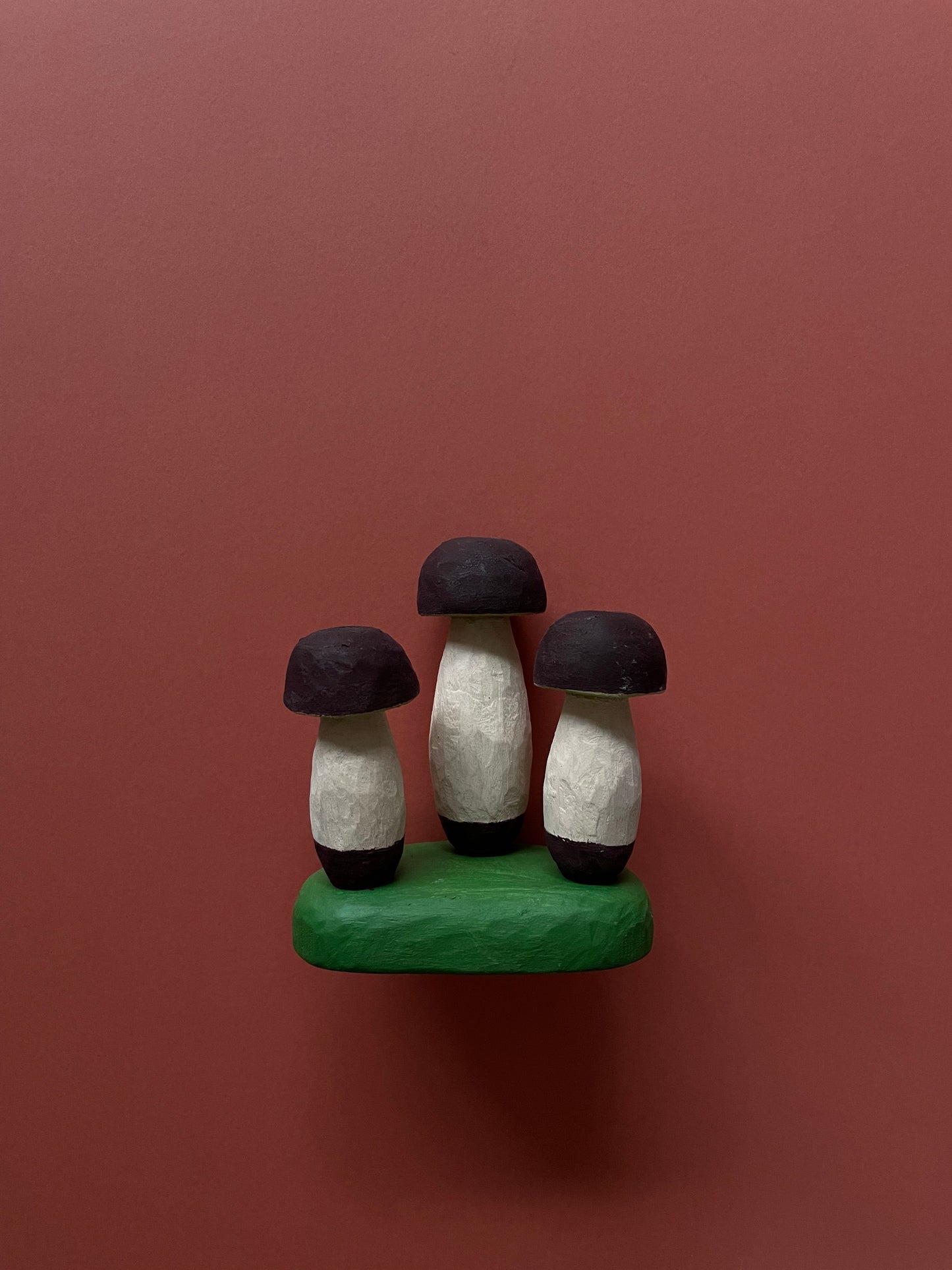 Wooden Mushrooms by Zenon