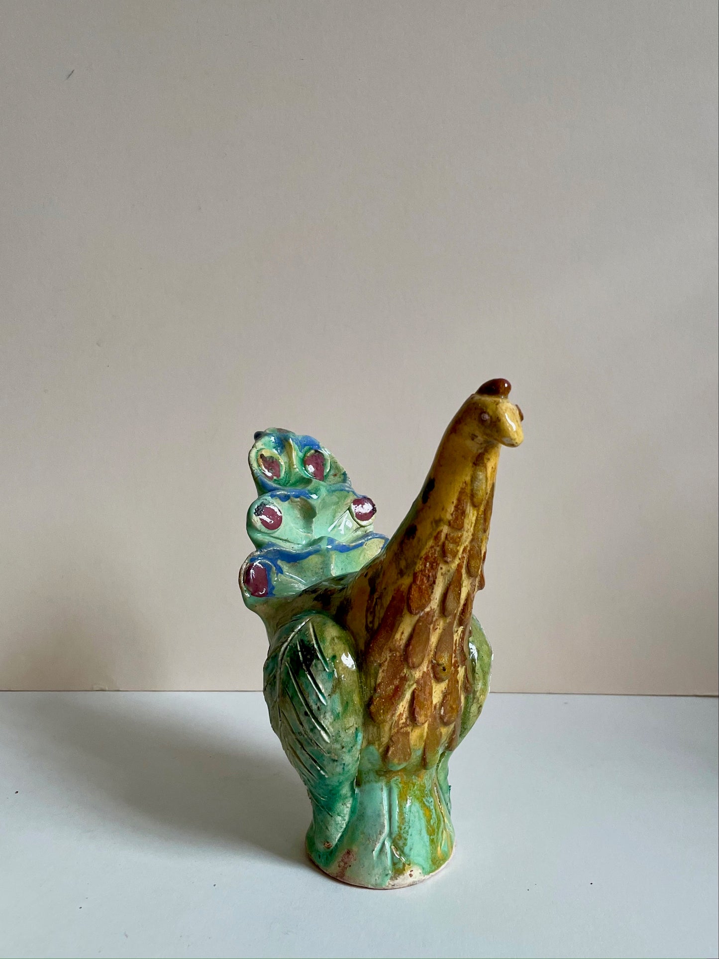 Ceramic Peacock by Radoslaw