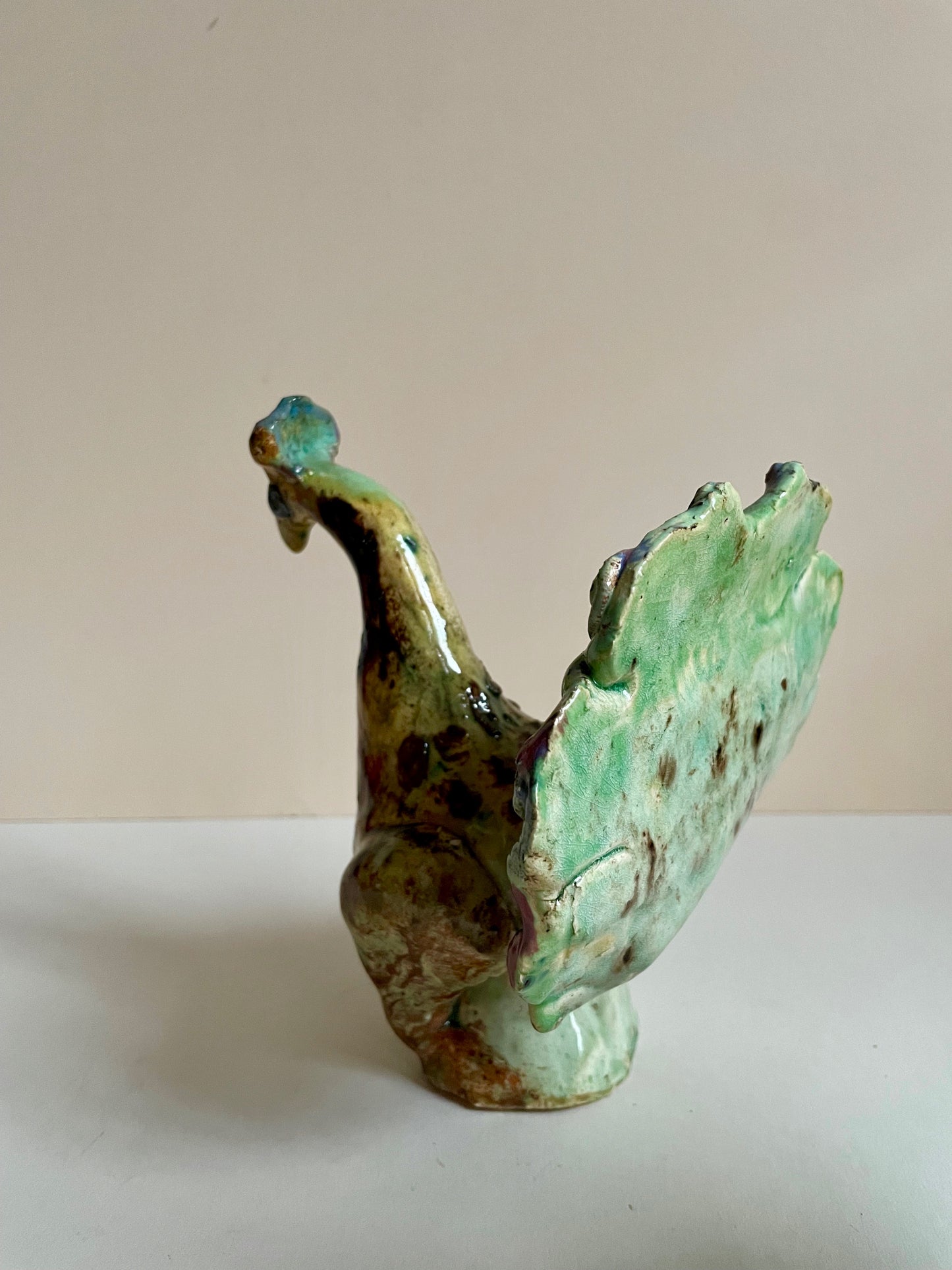 Ceramic Peacock by Radoslaw