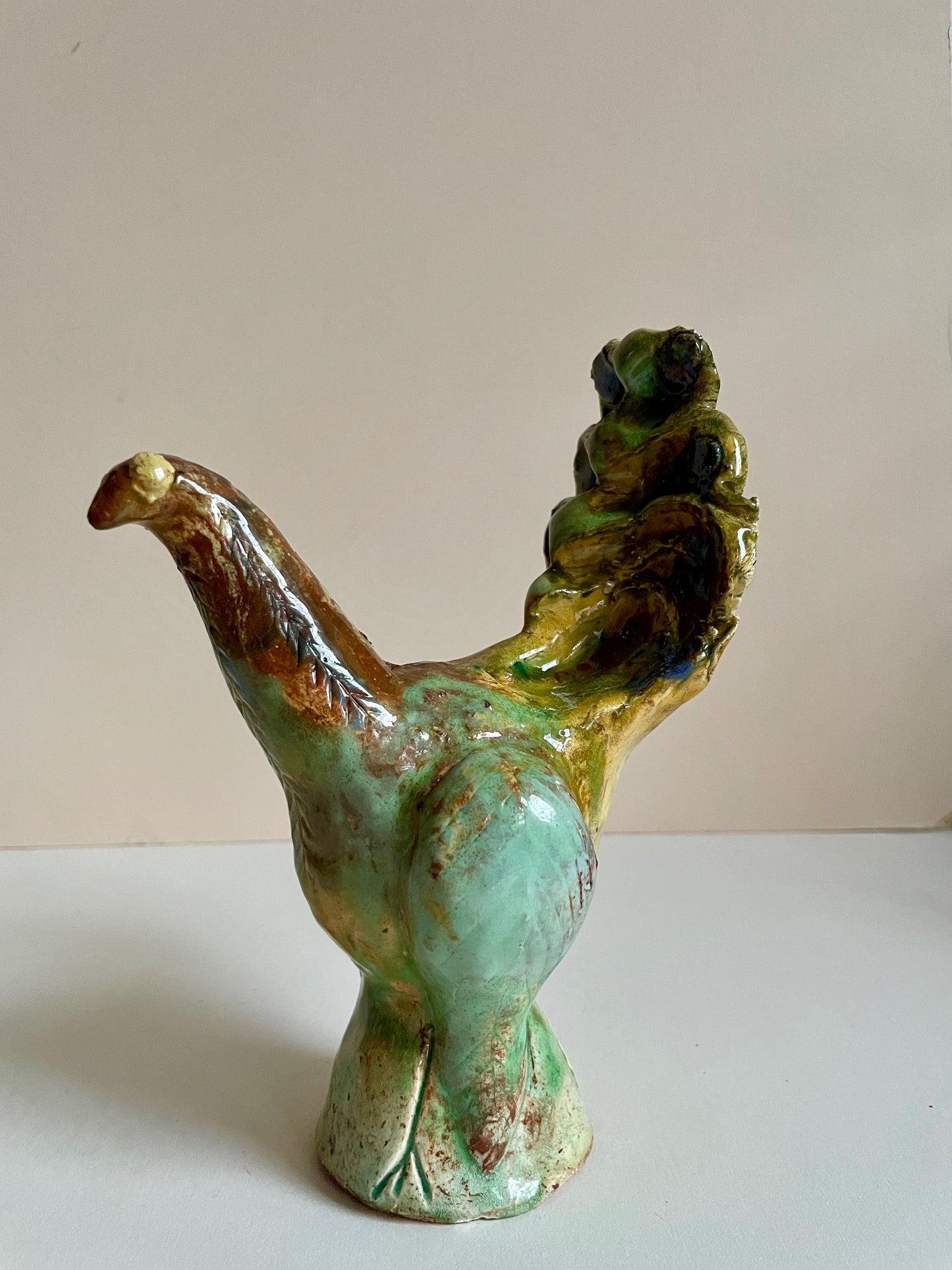 Ceramic Peacock by Radoslaw