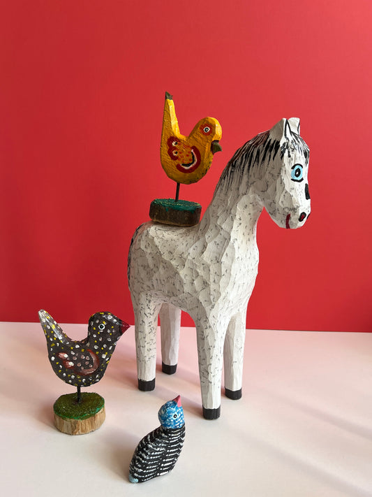 White Horse by Eugeniusz