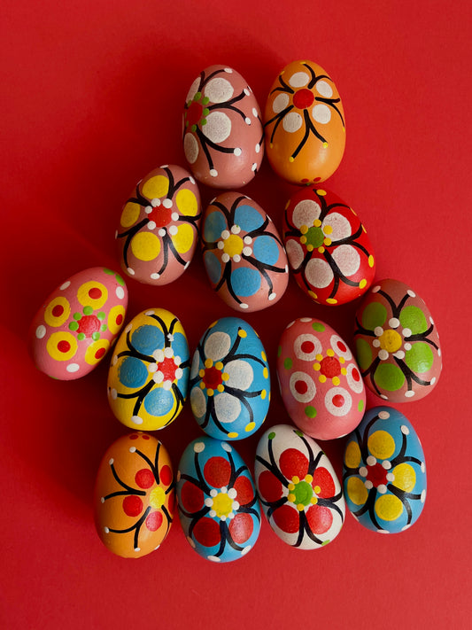 Wooden Pisanka Easter Egg by Wiesia