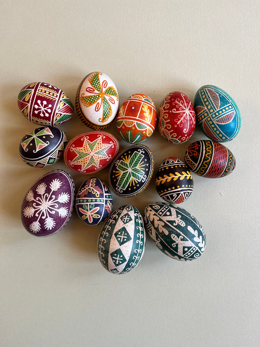 Pisanki Easter Eggs in Colour by Michal