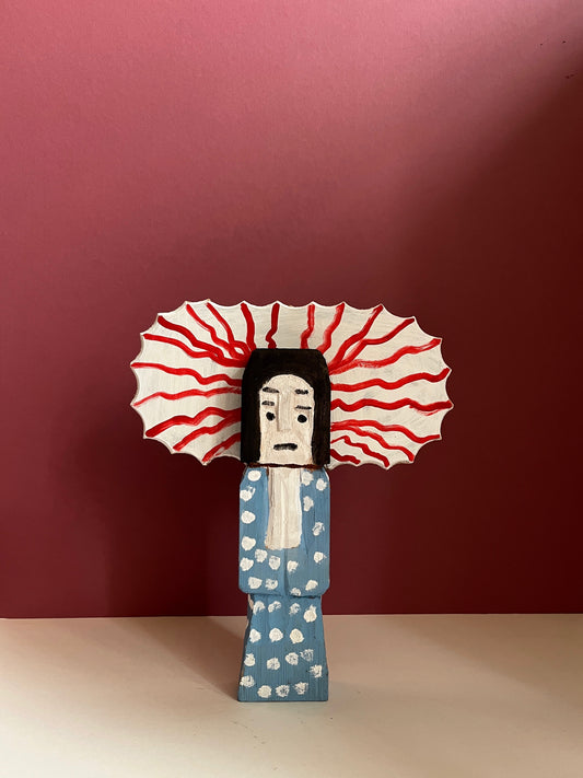 Figure in Blue by Dionizy
