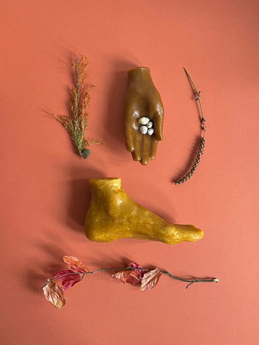 Greek Wax Votive Offering