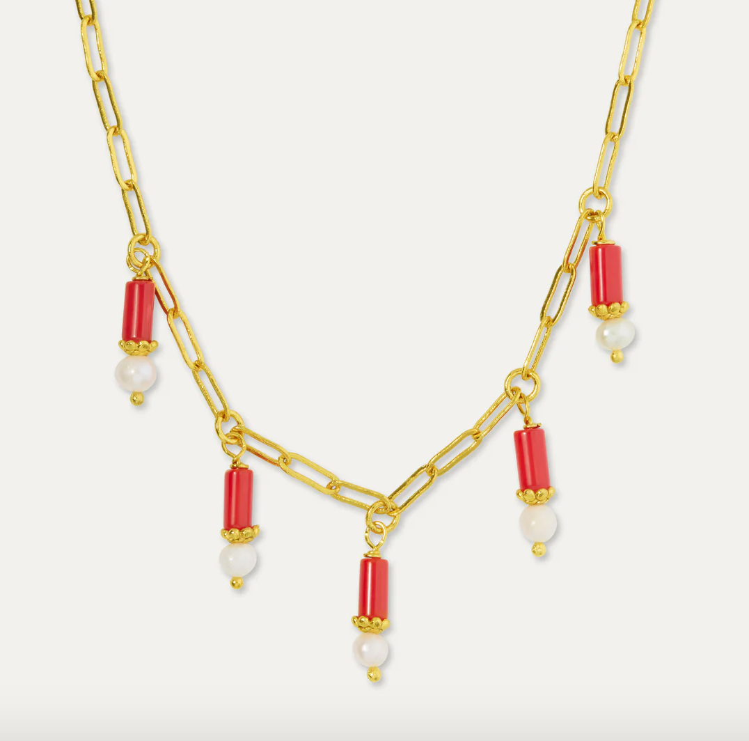 Scarlett Pearl Necklace by Ottoman Hands