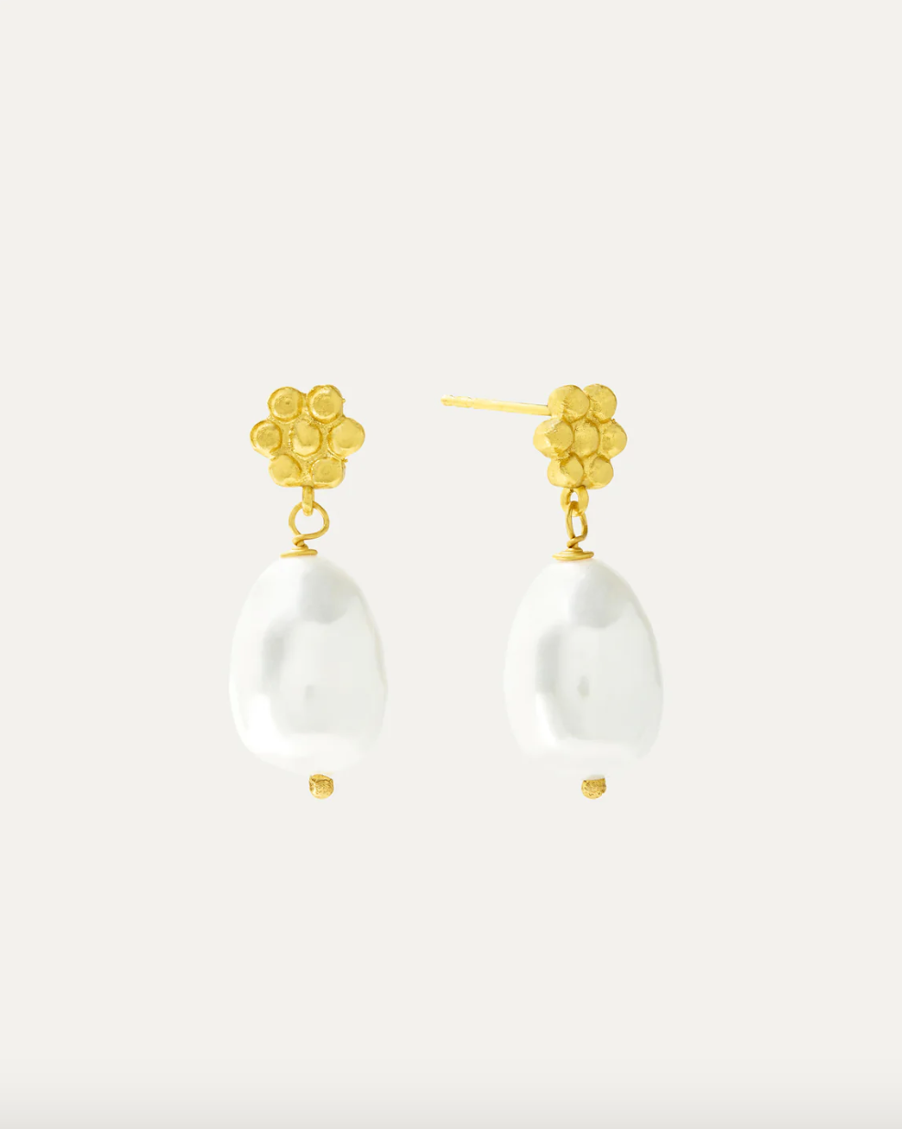 Mavis Pearl Earrings by Ottoman Hands