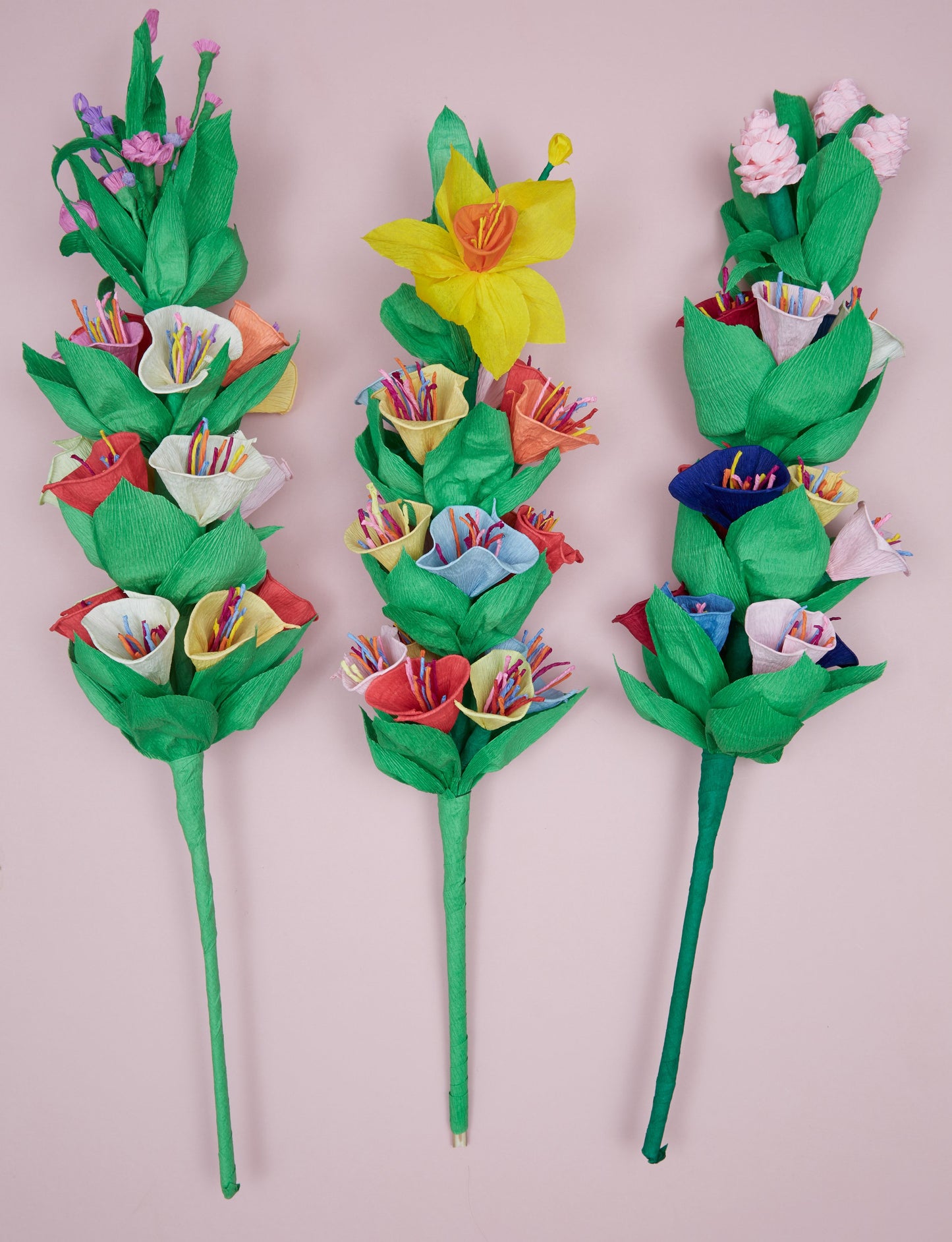 Easter Palm with Tulips by Anna