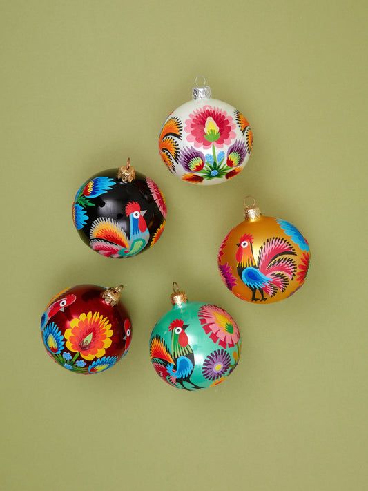 Papercut Christmas Bauble by Maria
