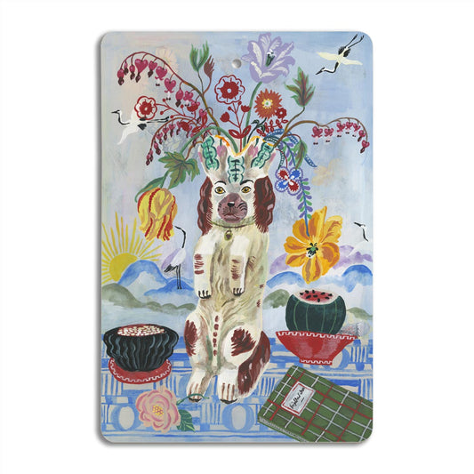 Dog and Sunset Serving Board
