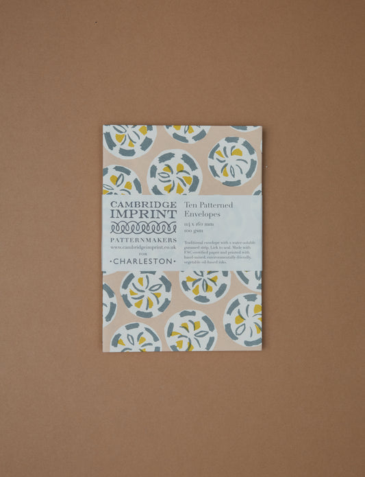 Charleston Pink Envelopes set of 10 by Cambridge Imprint