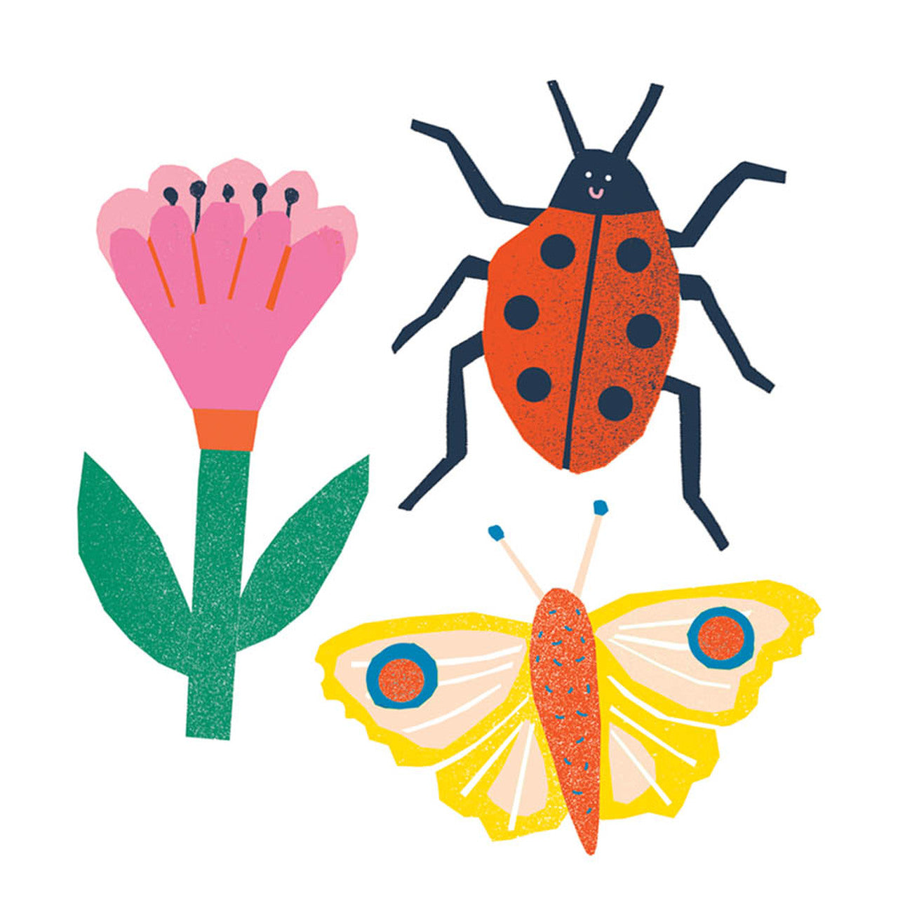 Bugs Sticker Pack by Printed Peanut